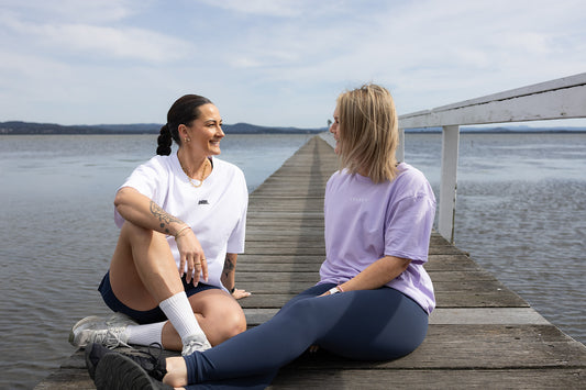 Navy Harbour Leggings