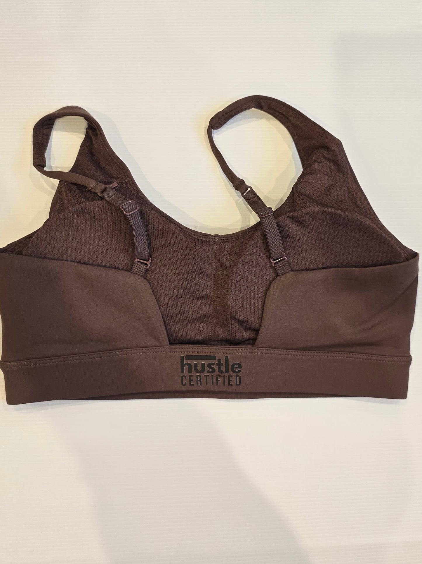 🖤 Cross-Over Crop Top - Black and Chocolate