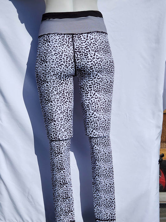 White Leopard Leggings