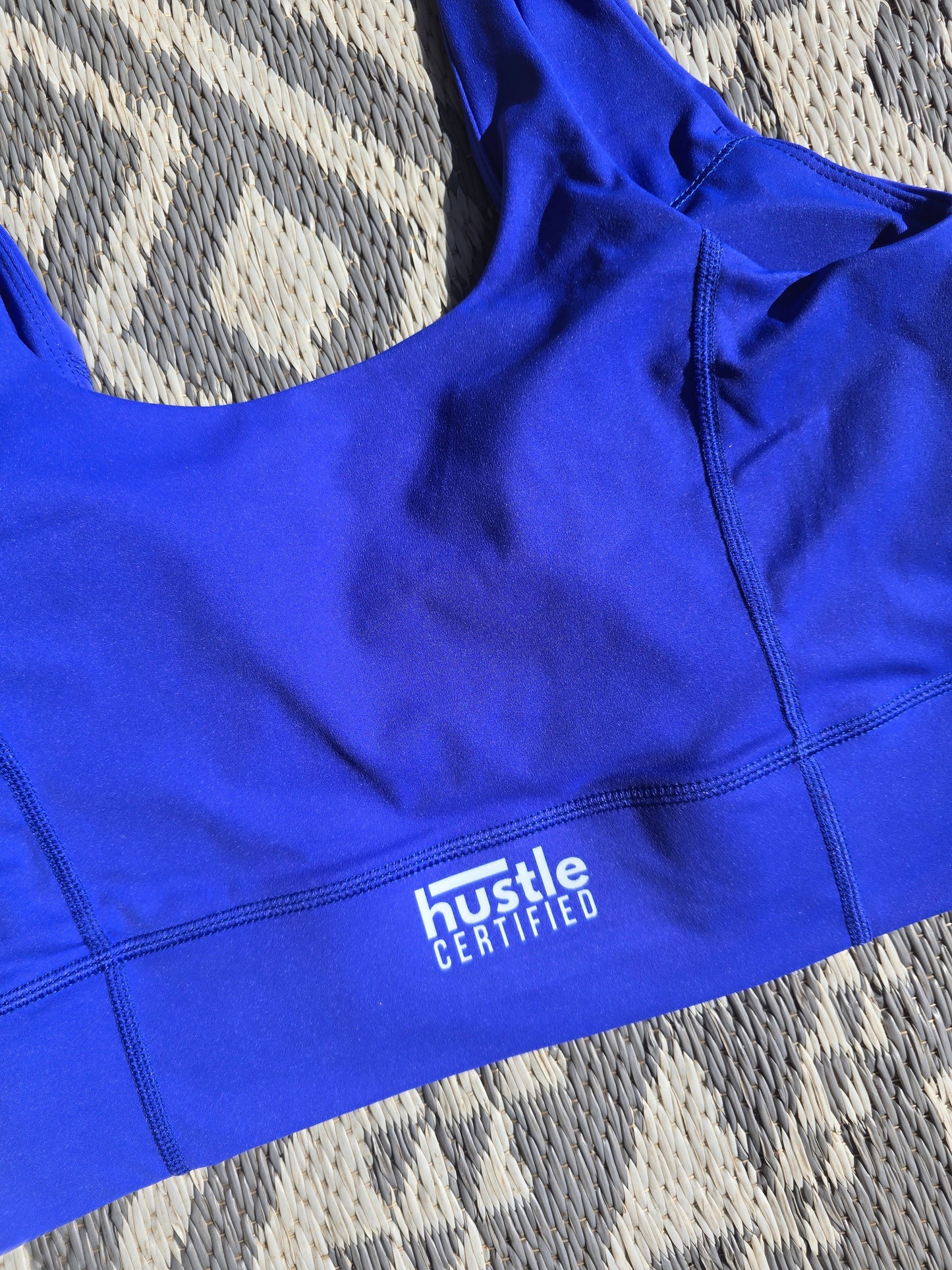 Blue Wave Shoulder Bra