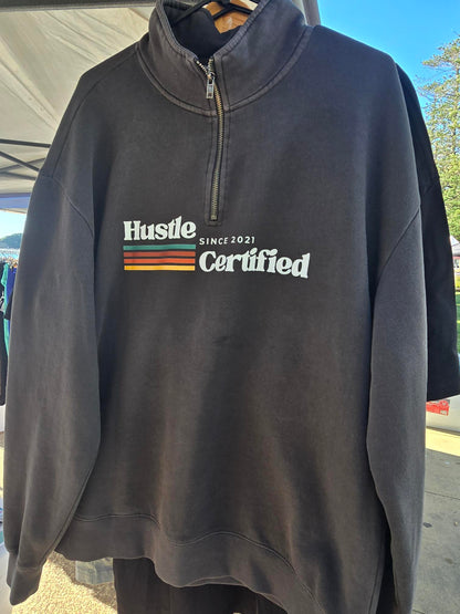 🖤 Vintage Hustle Certified 1/4 Zip
