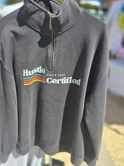 🖤 Vintage Hustle Certified 1/4 Zip